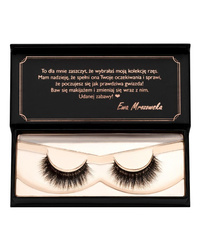 False Eyelashes sztuczne rzęsy na pasku Gold Queen 1 para
