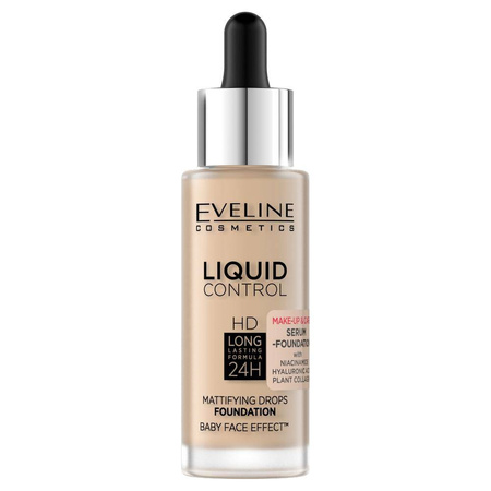 Liquid Control HD Long Lasting Formula 24H podkład do twarzy z dropperem 015 Light Vanilla 32ml