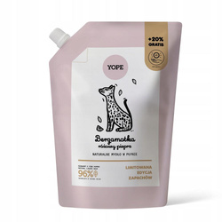 Naturalne mydło w płynie refill Bergamotka &amp; Różowy Pieprz 600ml