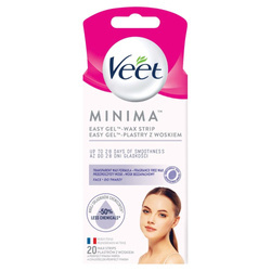 Minima Easy-Gel plastry z woskiem do twarzy 20szt