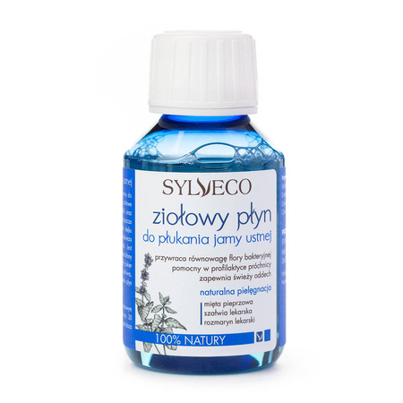 Sylveco Ziołowy płyn do płukania jamy ustnej MINI 100ml