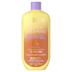 Super Vitamins odżywcze mleczko–serum do ciała 5w1 350ml