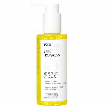 YOPE Skin Progress acidofilny żel myjący do twarzy 150ml