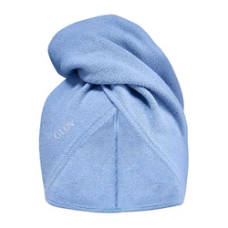 Ultrachłonny pielęgnacyjny turban do włosów Blue
