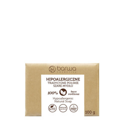 Hipoalergiczne tradycyjne polskie szare mydło 100g