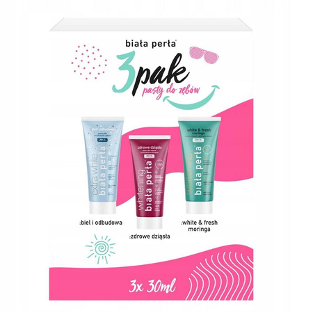 3pak pasty do zębów 3x30ml
