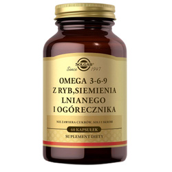 Omega 3-6-9 suplement diety 60 kapsułek