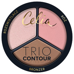Trio Contour zestaw do konturowania twarzy w pudrze 03