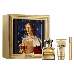 Scandal Pour Homme Absolu zestaw perfumy spray 100ml + żel pod prysznic 75ml + perfumy spray 10ml