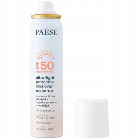 Ultralekka mgiełka ochronna na makijaż SPF50 75ml