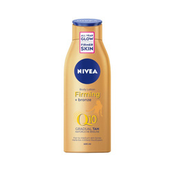 Ujędrniający balsam do ciała z efektem brązującym Firming + Bronze Q10 400ml