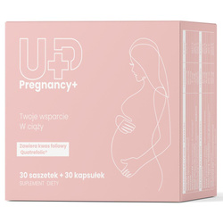 UP Health Pharma Pregnancy+ suplement diety dla wsparcia zdrowia kobiet w ciąży 30 saszetek + 30 kapsułek