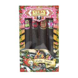 Cuba Orginal - Cuba Jungle Zestaw Snake + Tiger + Zebra + Heartbreaker, 4x35ml