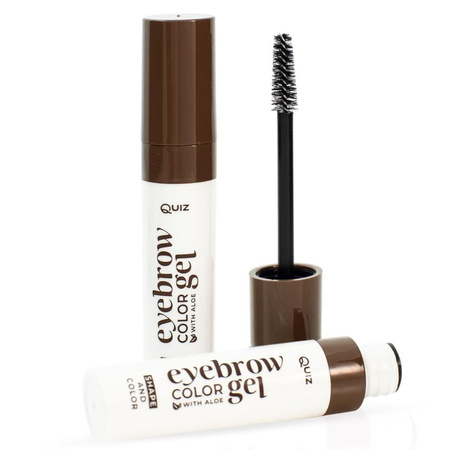 Eyebrow Gel Shape &amp; Color żel koloryzujący do brwi z aloesem Dark 5ml