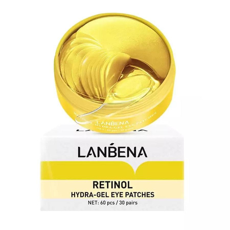 Retinol hydrożelowe płatki pod oczy z retinolem 60szt