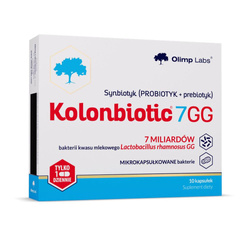 Kolonbiotic 7GG suplement diety z bakteriami kwasu mlekowego 10 kapsułek