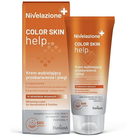 Nivelazione Color Skin Help kem wybielający przebarwienia i piegi 50ml