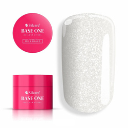 SILCARE Base One Shimmer Milkshake żel budujący do paznokci 50g
