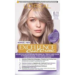 Excellence Cool Creme farba do włosów 8.11 Ultrapopielaty Jasny Blond