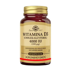 Witamina D3 4000IU suplement diety 60 kapsułek