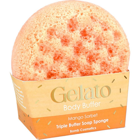 Gelato Body Buffer gąbka do mycia ciała Mango Sorbet 200g