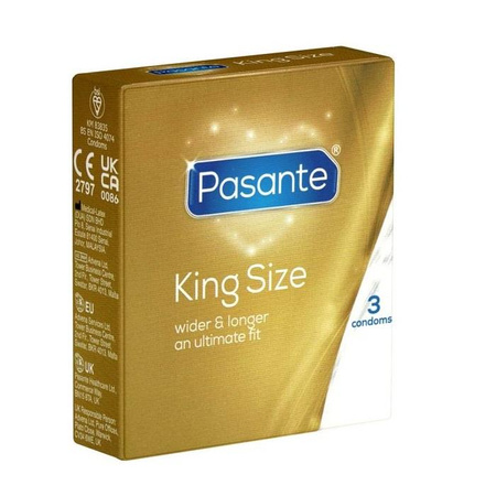 King Size prezerwatywy dłuższe i szersze 3szt