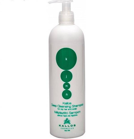 KJMN Deep Cleansing Shampoo głęboko oczyszczający szampon do włosów przetłuszczających się 500ml