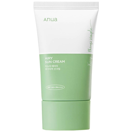 Anua Airy Sun Сream SPF50+ PA++++ lekki krem przeciwsłoneczny 50ml