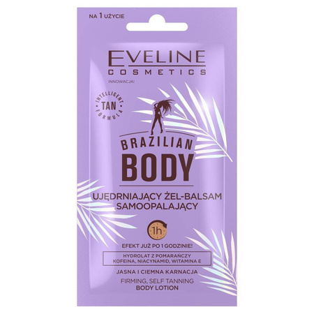 Brazilian Body ujędrniający żel-balsam samoopalający 12ml