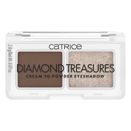 Diamond Treasures Cream to Powder Eyeshadow kremowo-pudrowy cień do powiek 010 Hazel Spark 2.8g