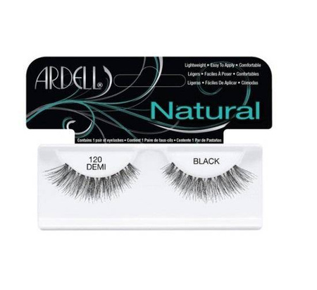 Ardell - Rzęsy i akcesoria Natural Demi 120 1 para sztucznych rzęs Black