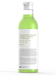 BOTANICAPHARMA - Żel do kąpieli Aloes i Olejek z Drzewa Herbacianego 500ml