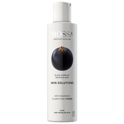 MOSSA Skin Solutions oczyszczający tonik przeciw niedoskonałościom z czarną porzeczką 200ml