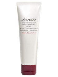 SHISEIDO Deep Cleansing Foam głęboko oczyszczająca pianka do cery tłustej i skłonnej do niedoskonałości 125ml
