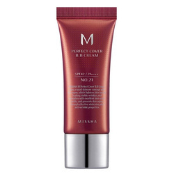 M Perfect Cover BB Cream SPF42/PA+++ wielofunkcyjny krem BB No.21 Light Beige 20ml