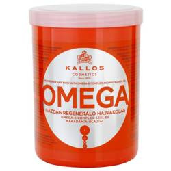 Omega Rich Repair Hair Mask With Omega-6 Complex And Macadamia Oil regenerująca maska z kompleksem omega-6 i olejem makadamia 1000ml