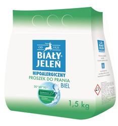 Hipoalergiczny proszek do prania do bieli 1.5kg