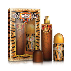 Cuba Jungle Tiger zestaw woda perfumowana spray 100ml + dezodorant roll-on 50ml