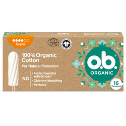 Organic tampony Super 16szt.