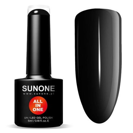 All In One lakier hybrydowy 3w1 Czarna Inez 5ml