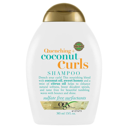 Quenching + Coconut Curls Shampoo szampon do włosów kręconych 385ml