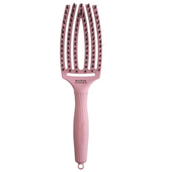 FingerBrush Combo Medium szczotka do rozczesywania włosów Soft Pink