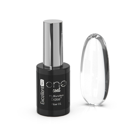 One Coat Multifunction Fiber Base baza hybrydowa z włóknami Pink Fog 11g