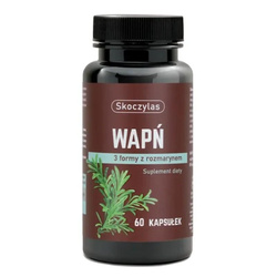 Wapń 3 formy z rozmarynem suplement diety 60 kapsułek