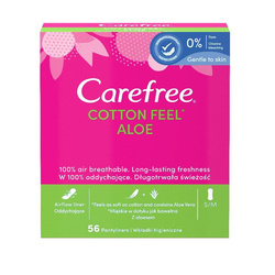 Cotton Feel wkładki higieniczne Aloe Vera Scent Normal 56szt.