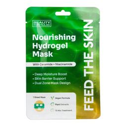Nourishing Hydrogel Mask hydrożelowa maska odżywcza z ceramidami i niacynamidem 1szt.