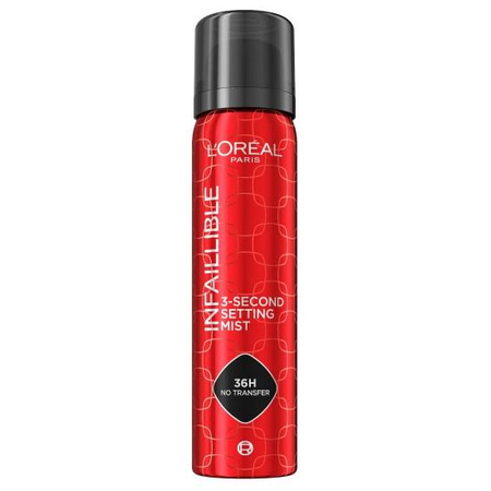 Infaillible 3-Second Setting Mist 3-sekundowy spray utrwalający makijaż 75ml