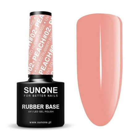 Rubber Base baza kauczukowa Peach #02 5g