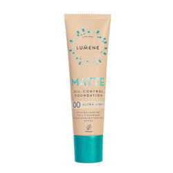 Lumene Matte Oil-Control Foundation SPF20 podkład matujący do twarzy 00 Ultra Light 30ml