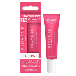 Strawberry Lip Serum Treatment rozświetlające serum do ust z 1% witaminy C 10ml